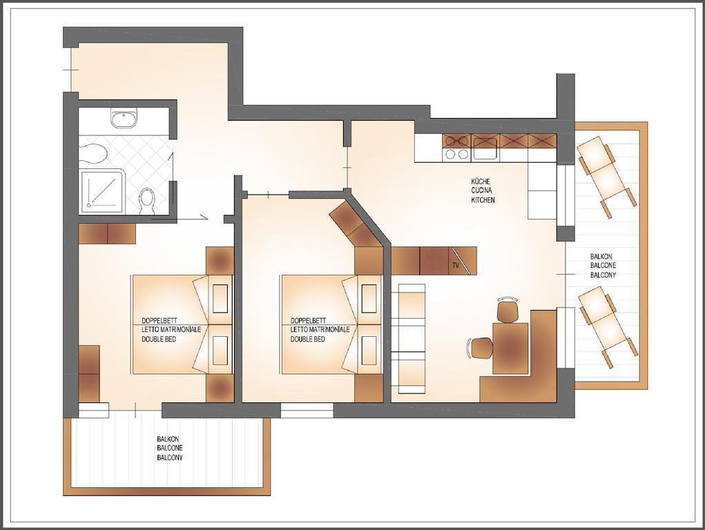 Residence Pfeifhofer Кампо-Турес Номер фото